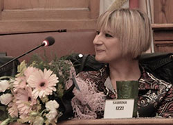 Una foto della giovane scrittrice molisana Sabrina Izzi