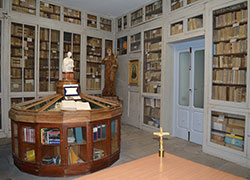 Un'immagine della Biblioteca Emidiana di Agnone