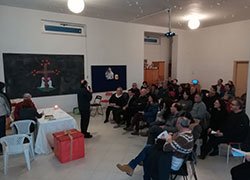 Una foto dell'incontro