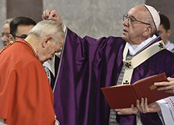 Una foto di Papa Francesco