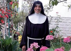 Una foto di Suor Angela, originaria di San Pietro in Valle