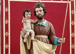 La statua di San Giuseppe della cattedrale di Trivento