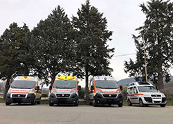 Pentria emergenza day: benedette due nuove ambulanze