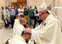 Ordinazione Diaconale dei Frati Minori Cappuccini Francesco Bottalico, Giovanni Cinefra, Italo Santagostino, Sergio Tagliente