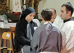 Professione Temporanea dei Consigli evangelici di Suor Stefania Fierro