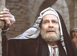 Un'immagine del film Gesù di Nazareth di Zeffirelli