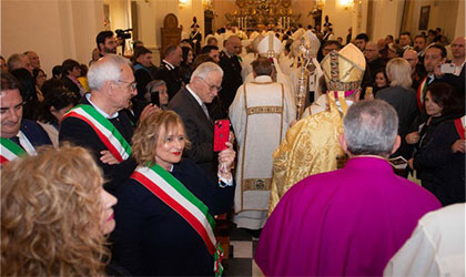 Saluto dei sindaci al nuovo Vescovo di Trivento S.E. Mons. Camillo Cibotti
